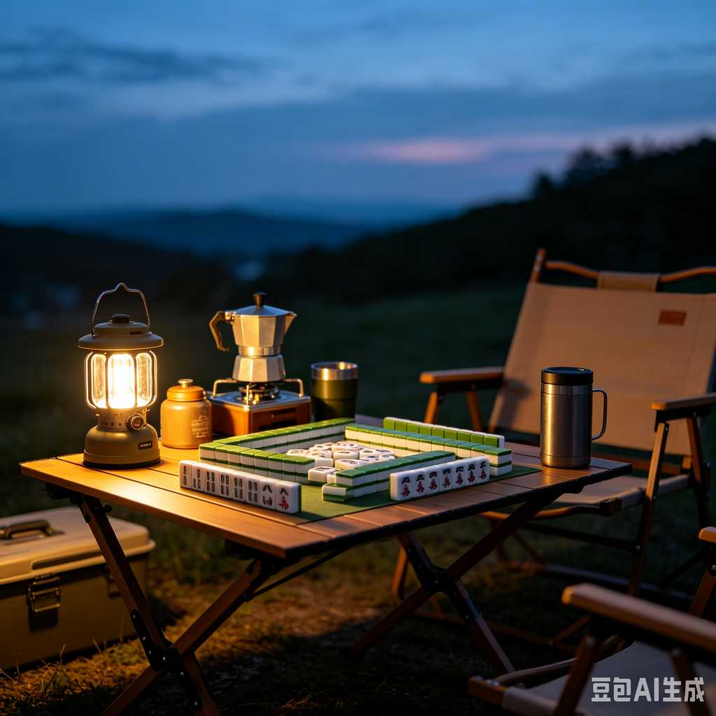 tiny mahjong set for backpack