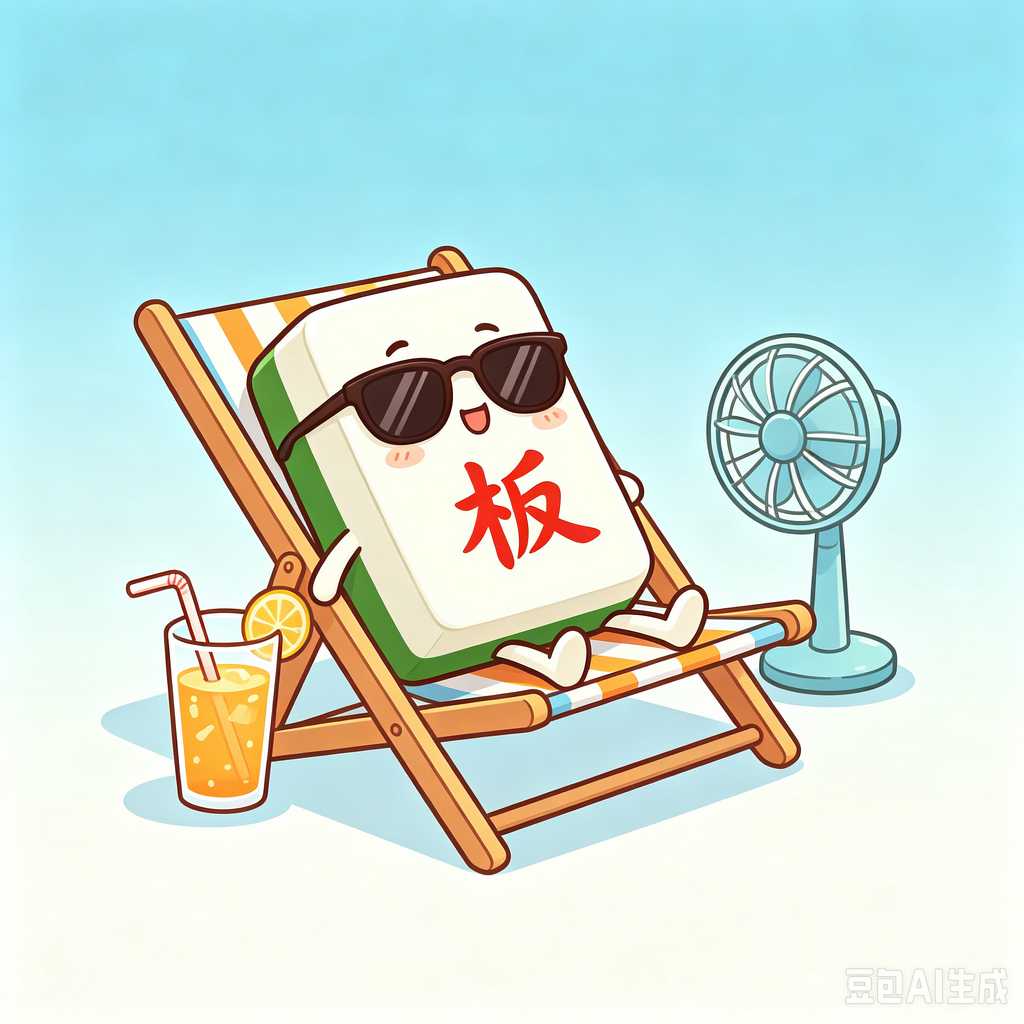 custom cartoon mahjong set