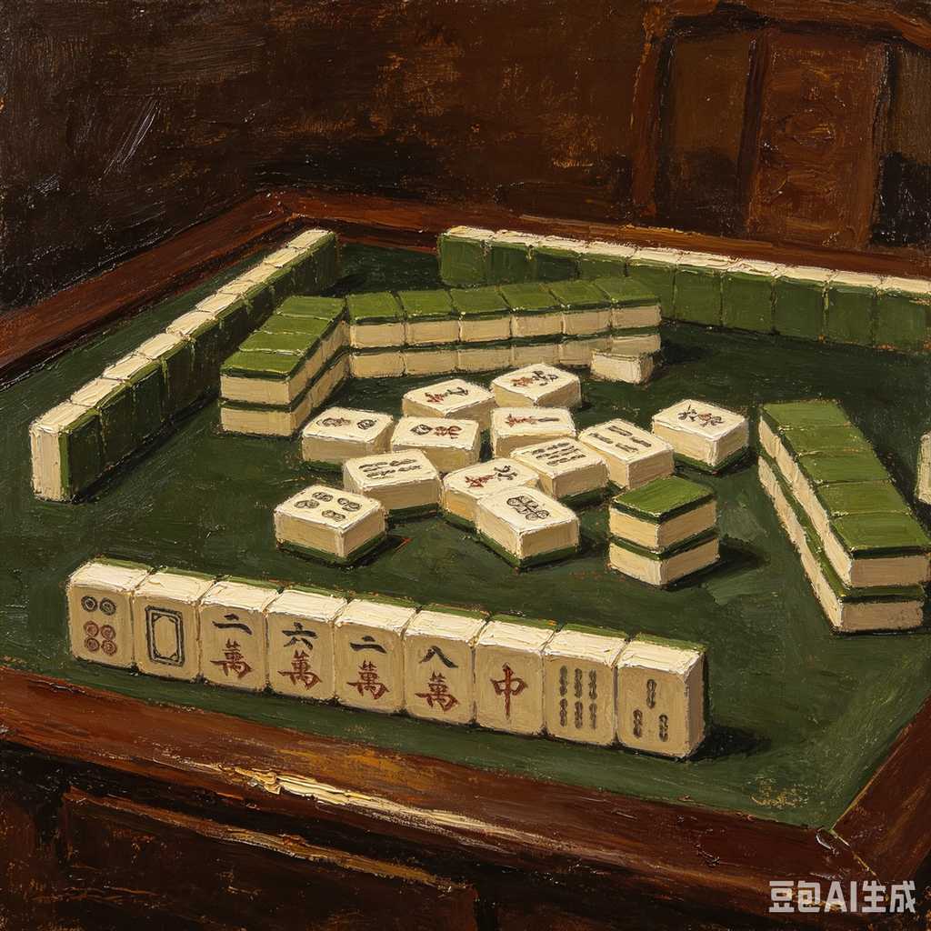 exquisite mini mahjong gift set