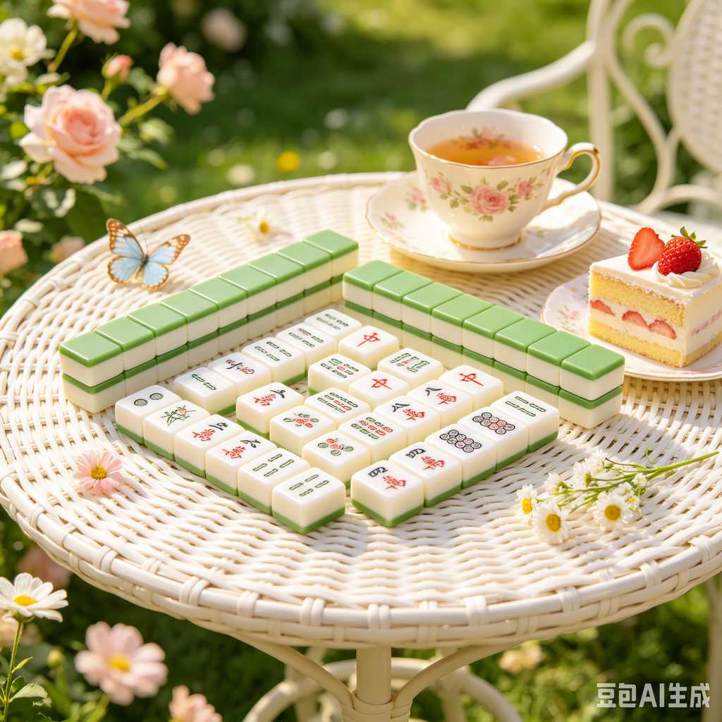 solid wood mahjong tiles